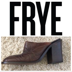 Frye mules Sz 7.5